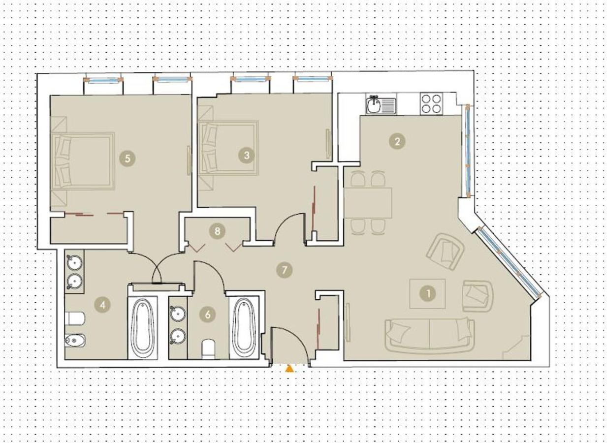 Golden Market Square - 3Rooms, 90M2 Of Comfort & Quiet - As Home Apartamenty R502 فروتسواف المظهر الخارجي الصورة